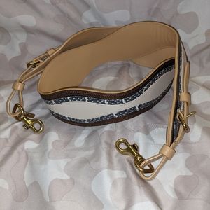 Coach Snakeskin Wave Novelty Strap